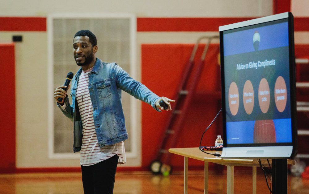 Joseph Sojourner Speaks at RMS Habitudes Event