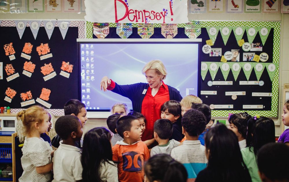 Georgia State Representative Katie Dempsey Visits West Central Elementary