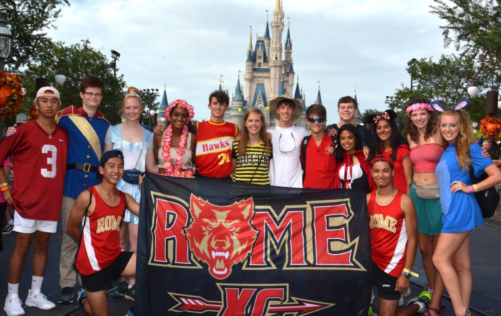 Rome High School Cross Country Team Travels to Orlando, Florida to Compete in Disney Classic