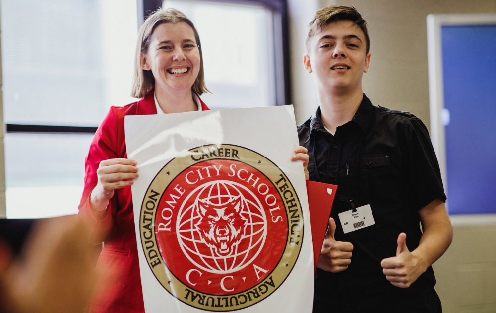 Rome City Schools’ College and Career Academy Logo Revealed