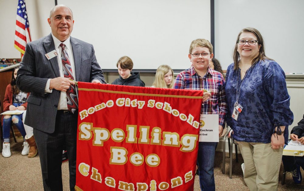 Rome City Schools Hosts System Wide Spelling Bee