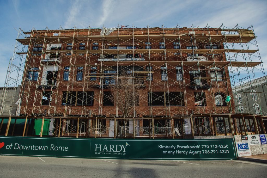 Hardy Realty, Condo, Broad Street, The Lofts at Third & Broad, Floyd, Rome, March 2019, V3