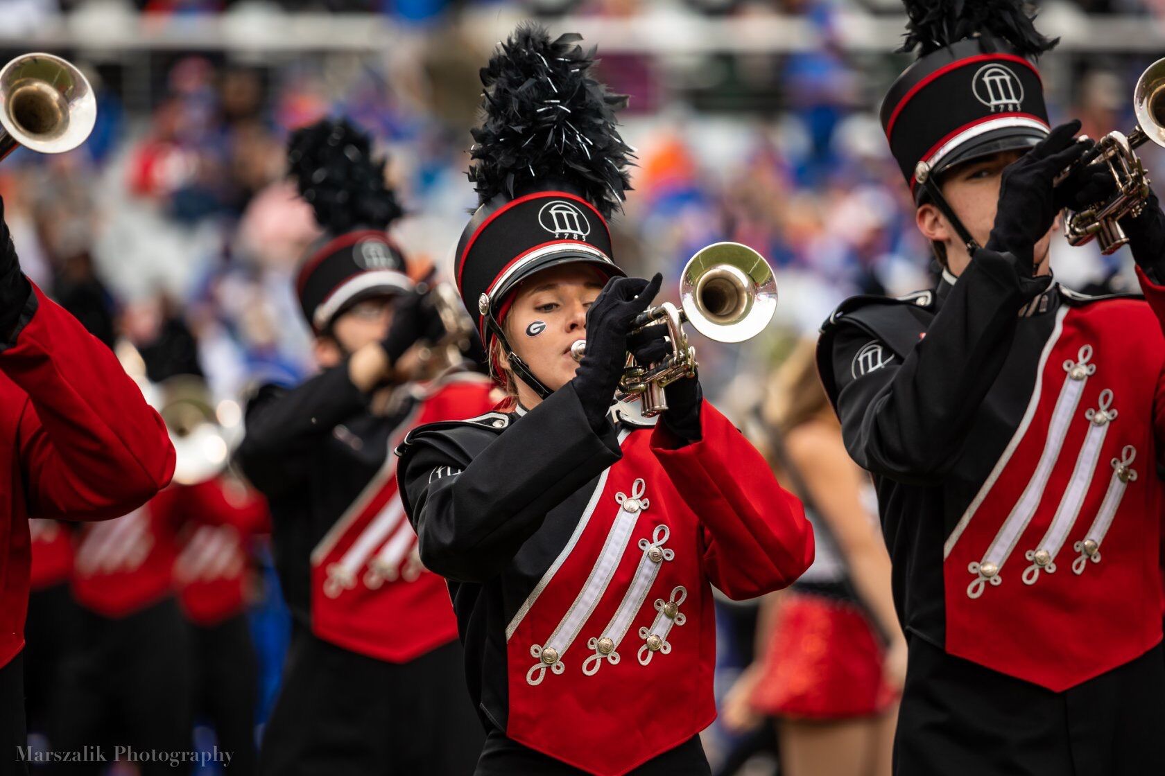 Former UGA Redcoat and LSU Tiger Band Share Their Time in the SEC