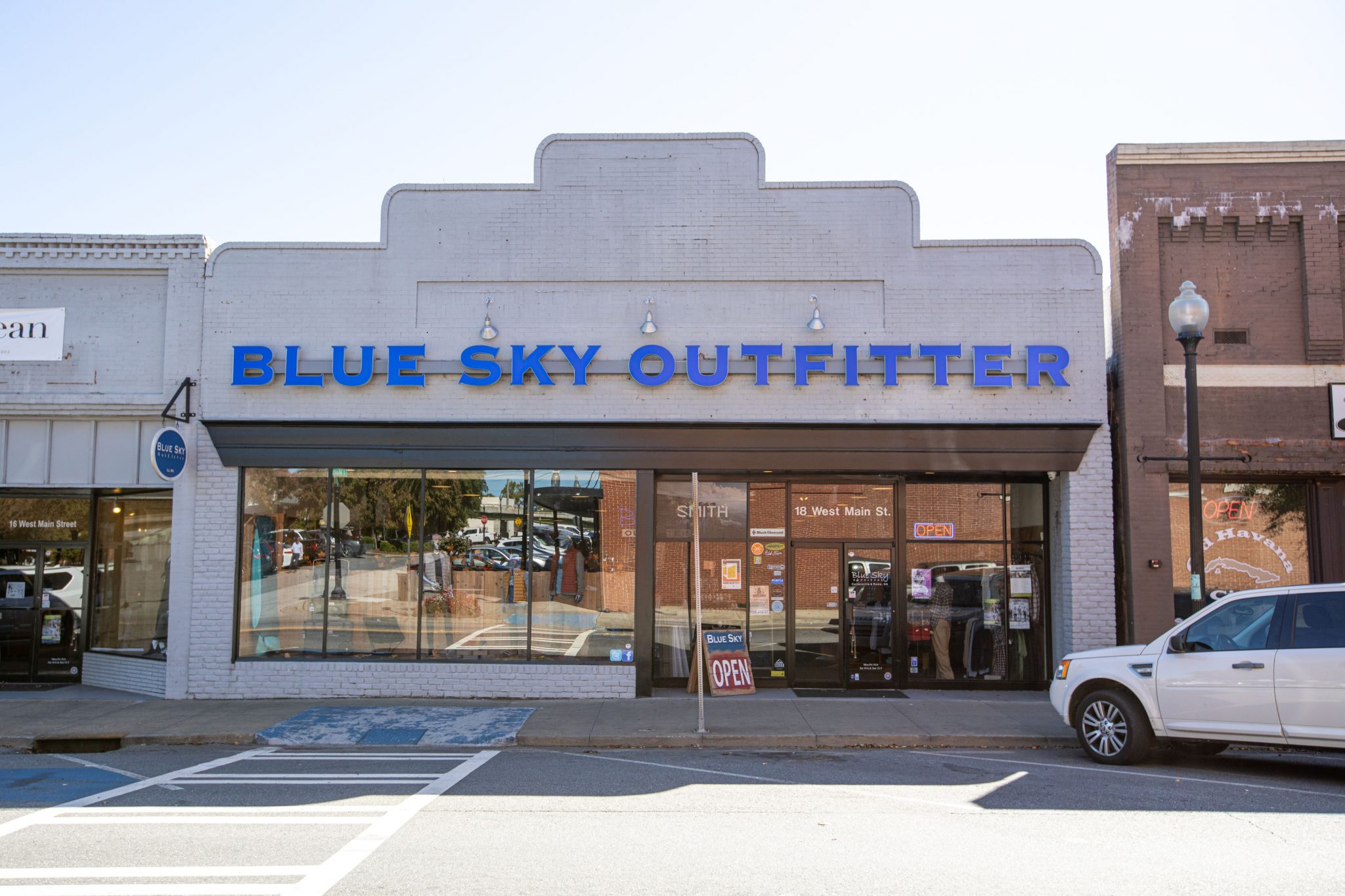 It Had to Be Blue: Blue Sky Outfitter 