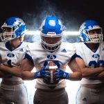 armuchee indians L-R: #1 CHANDLER DESANTO #16 KAMERON PARKER #30 ALEX WRIGHT