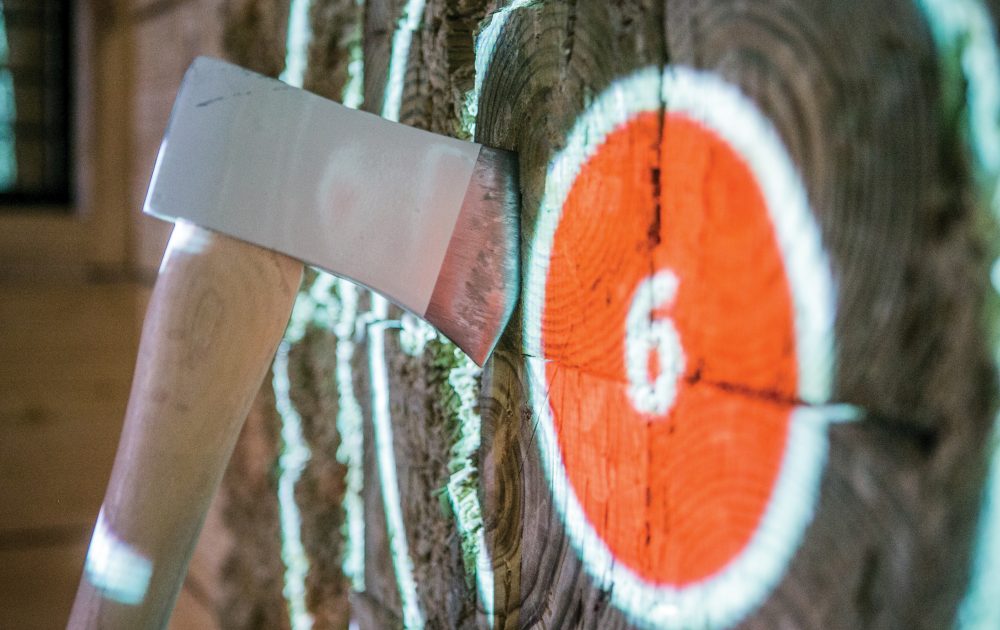 Game of Throwns: The Fun and Finesse of Axe Throwing