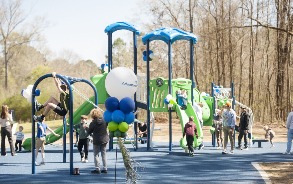 AdventHealth: The Minds Behind the Mt. Berry Trailhead Playground